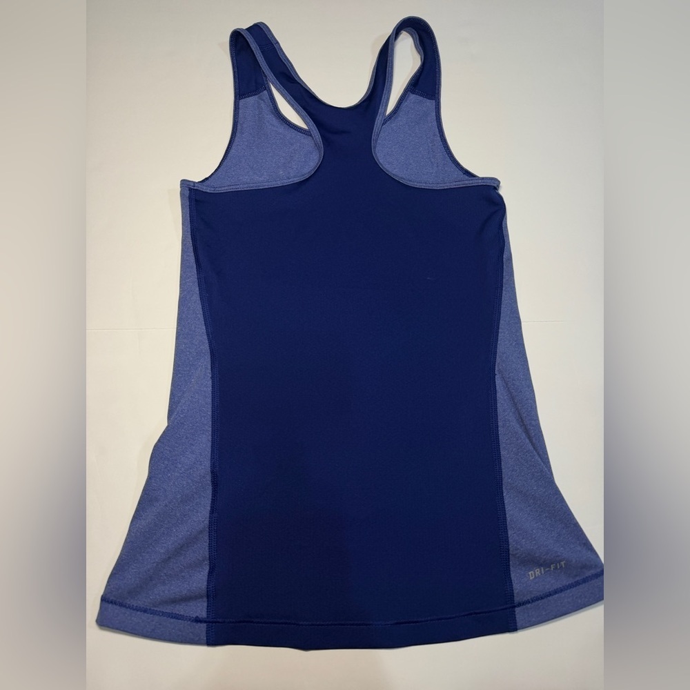 Nike Pro Blue Racerback Sports Top - Picture 2 of 3